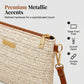 👜 PROMO LIMITÉE 50% DE RÉDUCTION ! 💥 Pochette Bandoulière en Paille Tressée – Légère, Polyvalente, Détails Métalliques ✨